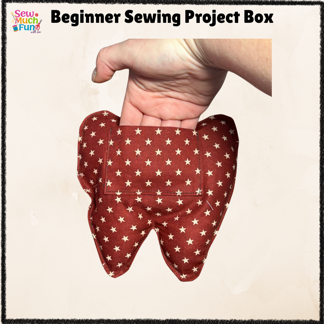 Beginner Sewing Kit – Tooth Fairy Pillow Project for Kids | Maroon Star Fabric